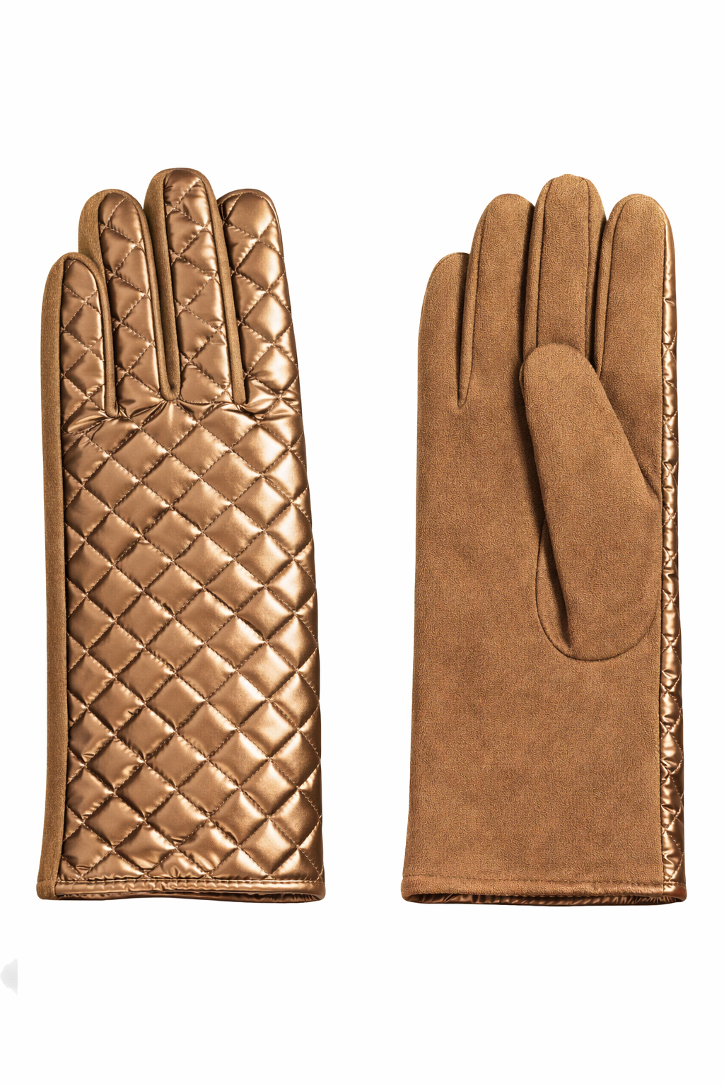 GUANTO PIUMINO 100%PL MADE IN PRC      - BRONZO